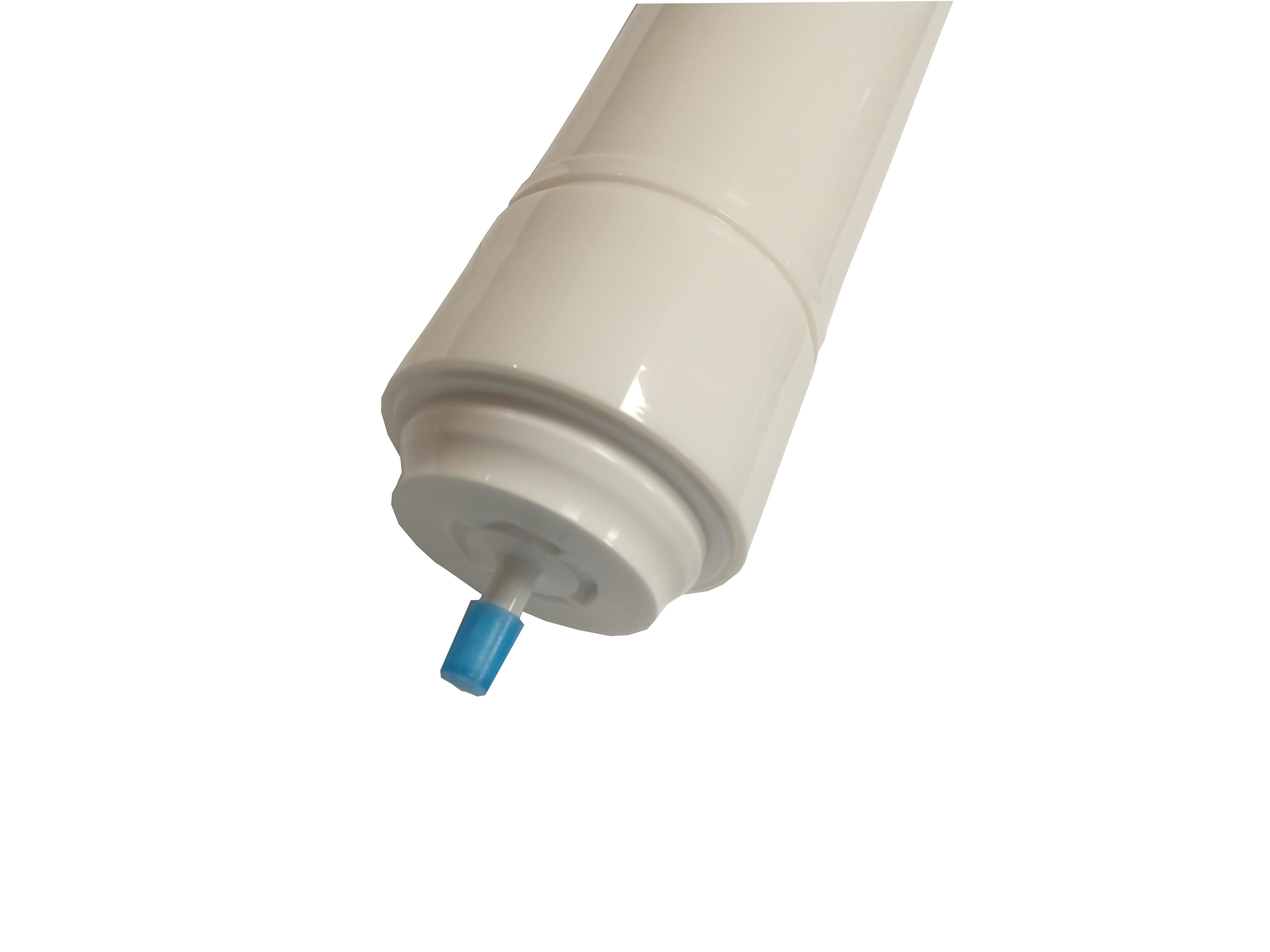 Hollow membrane in-line filter